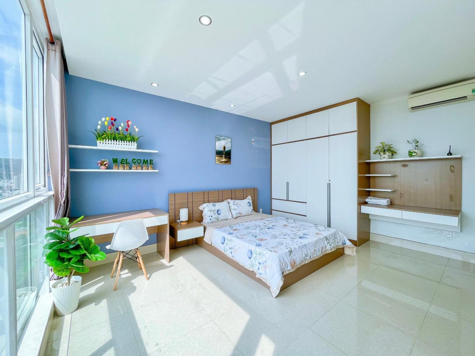 Can Ho Oasky,3 Phong View Dep Nhin Ra Bien,Nui Va Ho Bau Sen Vung Tau Exterior photo