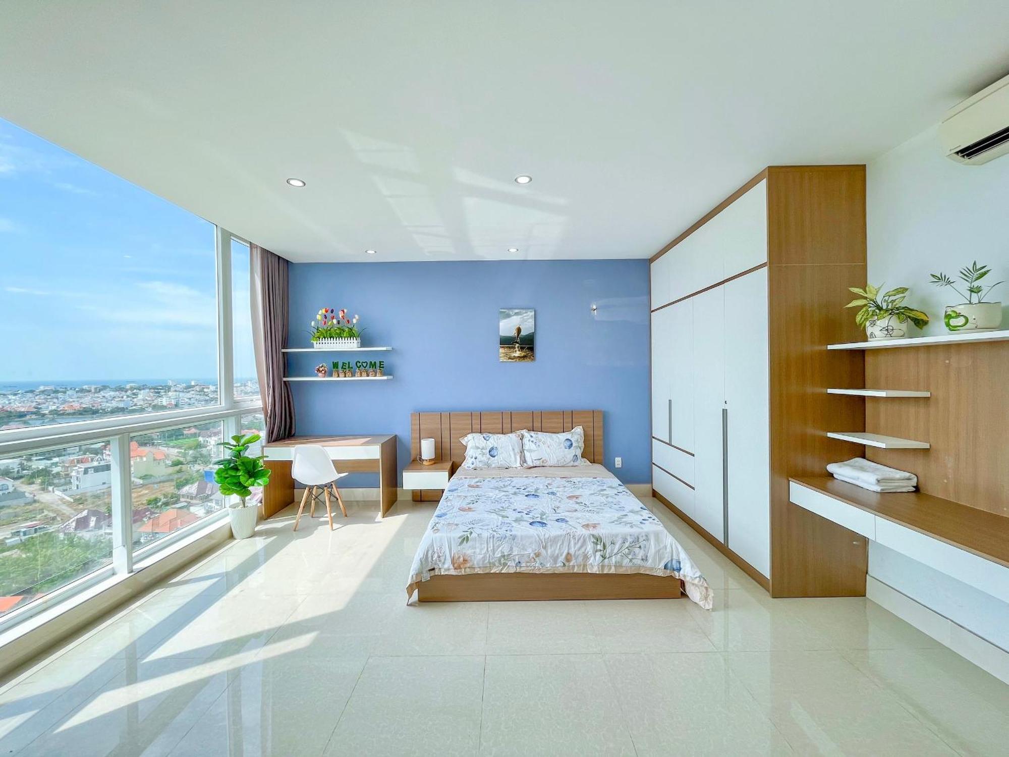 Can Ho Oasky,3 Phong View Dep Nhin Ra Bien,Nui Va Ho Bau Sen Vung Tau Exterior photo